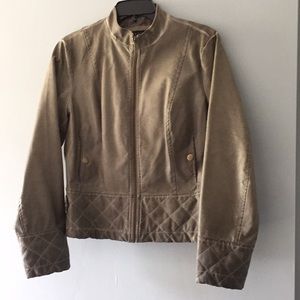Faux leather jacket